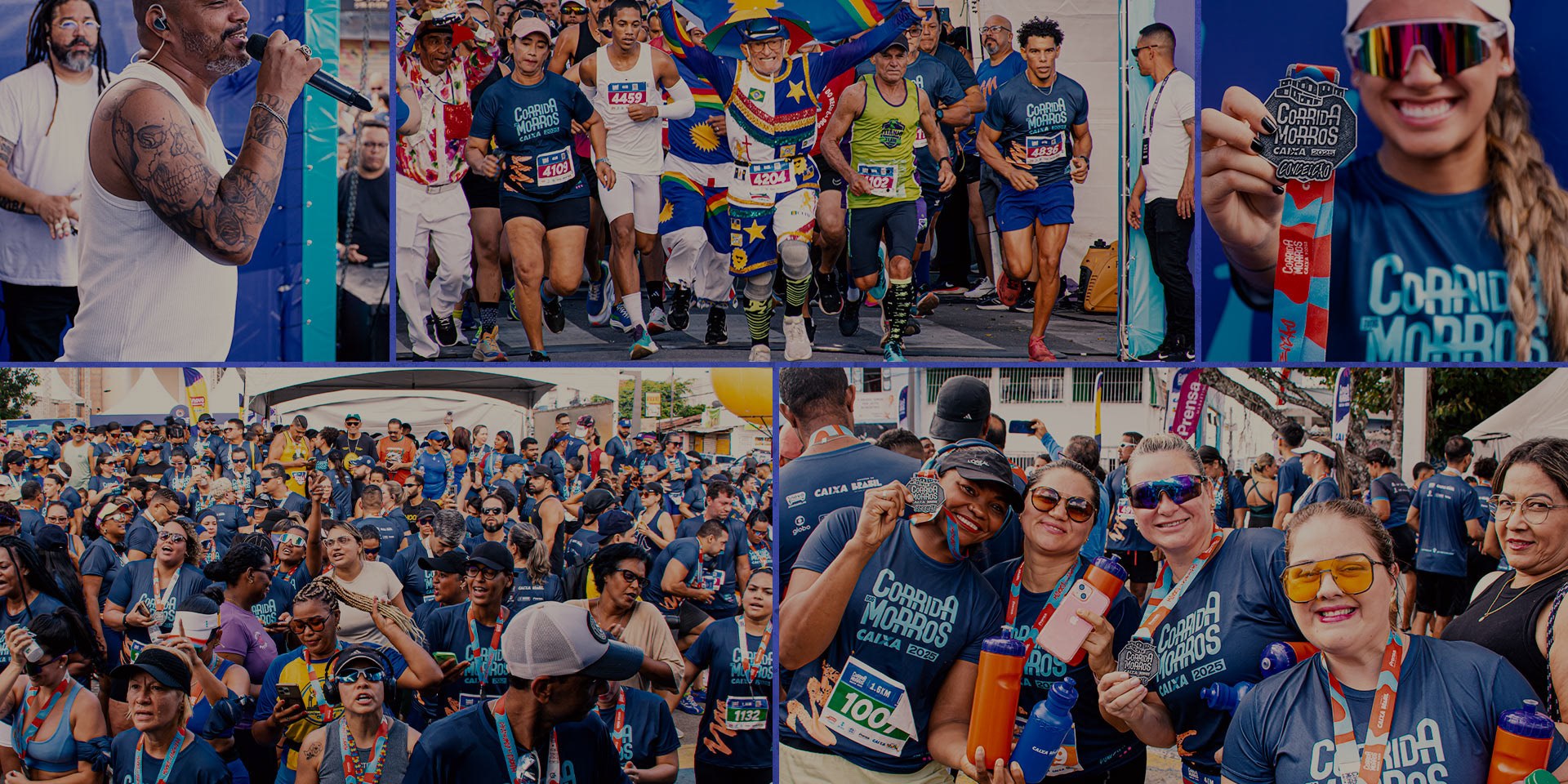 Galeria das edições da Corrida dos Morros